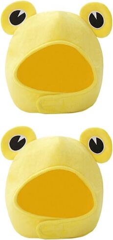 Cute Plush Frog Hat Scarf Cap Ear Winter Beanie Skull Headwear Novelty Party Dress Up Cosplay Costume in Saudi Arabia