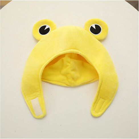 Cute Plush Frog Hat Scarf Cap Ear Winter Beanie Skull Headwear Novelty Party Dress Up Cosplay Costume in Saudi Arabia