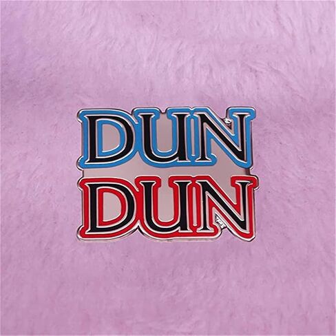 DUNDUN Funny Brooch TV Series Weird Special Effects Motion Picture Badge Law & Order Drama Version Personalized Accessories Metal Lapel Pin Enamel Pin Suitable for Hats Jackets Canvas Bags, Alloy in Kuwait