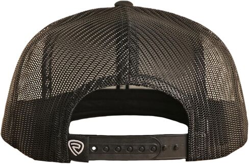 روك اند رول دينيم قبعة مسطحة لسائقي الشاحنات - اسود in Kuwait