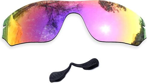 Polarized Replacement Lenses & Nose Pads Compatible with Oakley Radar Edge OO9184 Sunglasses in Saudi Arabia