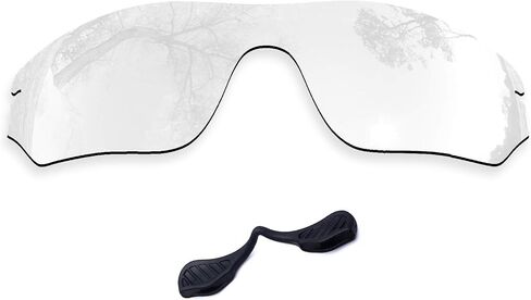 Polarized Replacement Lenses & Nose Pads Compatible with Oakley Radar Edge OO9184 Sunglasses in Saudi Arabia