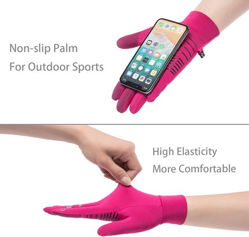 قفازات الجري شتاء دافئ كامل الأصابع قفازات ركوب الدراجات شاشة تعمل باللمس الرياضة الطريق الجبلية دراجة دراجة العمل ركوب تسلق قفازات الرجال والنساء in Kuwait