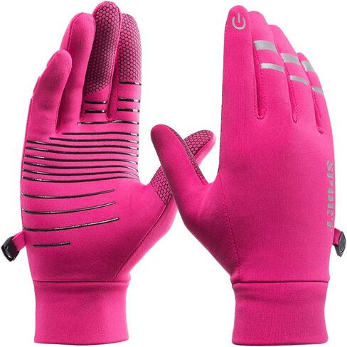 قفازات الجري شتاء دافئ كامل الأصابع قفازات ركوب الدراجات شاشة تعمل باللمس الرياضة الطريق الجبلية دراجة دراجة العمل ركوب تسلق قفازات الرجال والنساء in Kuwait