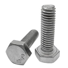 M8x25mm مسمار سداسي لليد اليسرى، 304 مسامير سداسية ملولبة عكسية من الفولاذ المقاوم للصدأ، مسامير سداسية فضية ملولبة بالكامل (3 قطع)