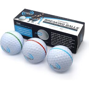 ME AND MY GOLF Breaking Balls - Simulate Real Breaking Putts with Practice Golf Balls