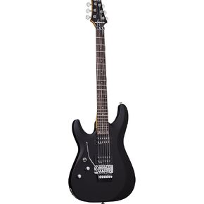 Schecter C-6FR Deluxe 6-String Electric Guitar (Right-Hand, Satin White)