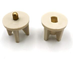 Universal Indoor and Outdoor Blinds Shades Shutter Accessories Easy to Install (Beige, Clutch Plug 28mm)