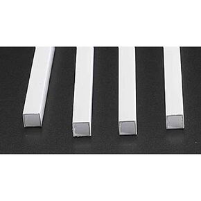 Plastruct STFS-12 Square Tubing3/84 PLS90625 Plastic Building Supplies