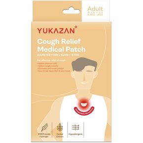 Adult Cough Patch for Cough Relief - 6 Pieces