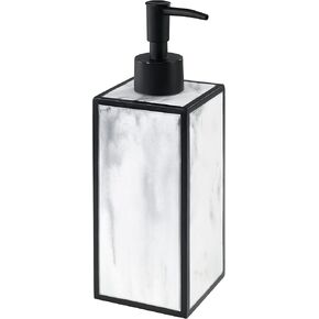 Avanti Linens - Covered Jar, Guest Bathroom Essentials, Modern Inspired Home Decor (Jasper Collection)