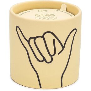 Paddywax Impressions Artisan Hand-Poured Scented Candle, 5.75-Ounce, Hang Loose (Ocean Rose & Bay)