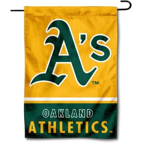 Oakland Athletics Double Sided Garden Flag