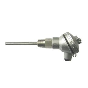 Temperature Sensors K Type Probes 4 inch Length with 1/2" NPT and Terminal Head
