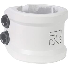 ROOT INDUSTRIES Lithium Scooter Clamps - Pro Scooter Double Clamp - Compatible with Standard/Oversized Handlebars 2-Bolt 6mm Compression for Trick Scooter - All Hardware Included - Scooter Parts
