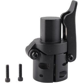 Pissente Folding Pole Screw, Folding Rod Base Lock Screw Aluminum Folding Hook Folder for Ninebot 9 MAX G30 Electric Scooter E-Bike Conversion Accessories, 4.5 x 2.4in
