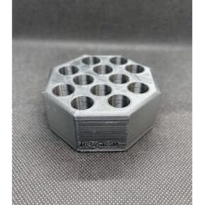 510 Cartridge and Battery Pen Holder Hexagon - 12 Spaces (Orange)