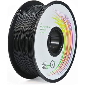 3D BEST-Q GF-PC (Glass Fiber-infilled) Black 1.75MM 3D Printer Filament, N.W. 1KG, Hight Hardness&Toughness （Black）