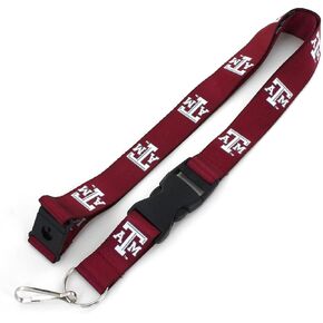 aminco NCAA Texas A&M Aggies Team Lanyard , Red