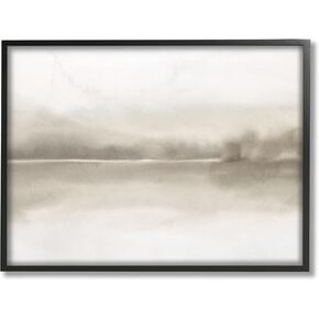 Stupell Industries Hazy Lakeside Landscape Reflection Modern Abstract Design, Design by Ann Bailey