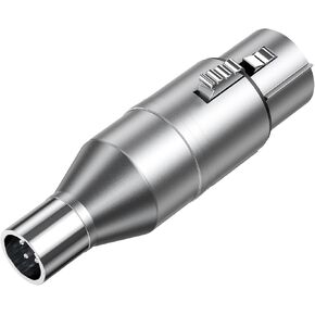 XLR to Mini XLR Adapter - Mini XLR Male to XLR Female Adapter, 3-pin Mini XLR Male to XLR Female Adapter, Compatible with BLACKMAGIC Pocket 4K/6K Camera Video Assist in Kuwait