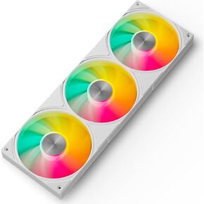 upHere 360mm All-in-One 5V ARGB Computer Case Fan with PWM 4-Pin Interface High Performance Cooling Low Noise for Enhanced PC Cooling White U3TC3 in Saudi Arabia