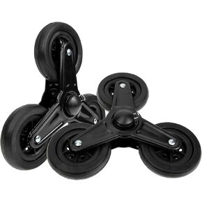 2pcs Swivel Caster Wheels, Trolley Assembly Roller, Heavy Duty Casters Replacement, Shopping Cart Triangle Wheels, Replacement Casters, No Noise Wheels For Cart