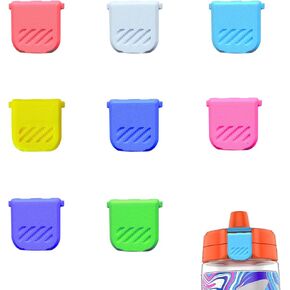 8pcs Multicolor Water Bottle Lid Clip Replacement for GX ，Lid Accessories Compatible with Gatorade GX Water Bottle