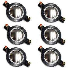 6pcs Replacement Diaphragm Compatible with Timpano Tempesta TPT-RPDH2000 TPT-DH2000 Horn Driver