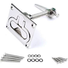 Thorn Boat Cam Latch Lift Pull Ring Locking Hatch Handle 316 Stainless Steel