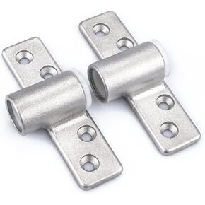 Marinebaby 316 Stainless Steel Boat Oarlock, Rowlock Oar Socket for Small Boat Dinghy Canoe,Dinghy, lifeboat（2PCS） (Side Mount Socket)