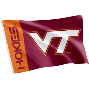 Desert Cactus Virginia Tech Flag Hokies VT Flag Banners 100% Polyester Indoor Outdoor 3x5 feet Flags (Team Name)
