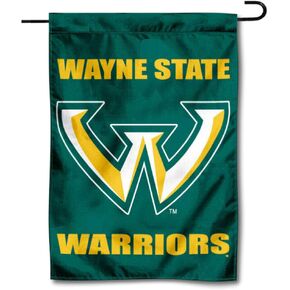 Wayne State Warriors Garden Flag