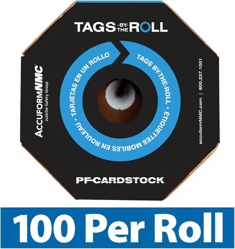 100 Tags by-The-Roll, Ladder Inspection Tags with Record, US Made OSHA Compliant Ladder Tags, Waterproof PF-Cardstock, Resists Tears, 6.25"x3", TAR703 in Saudi Arabia