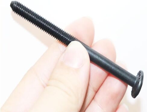 50PCS M6x25mm Stainless Steel Flat Head Hex Socket Hex Bolt Screws Countersunk Connector Fasteners for Furniture in Saudi Arabia