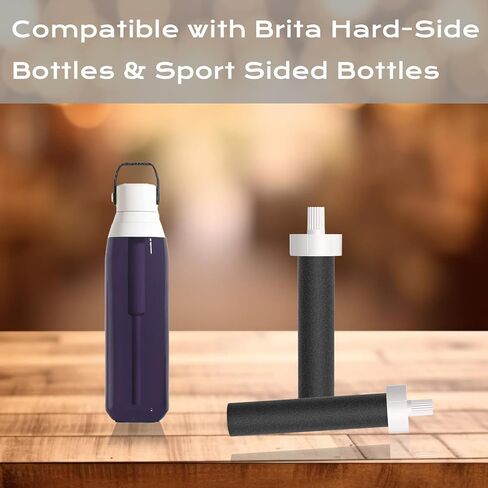 Replacement for Brita Water Filter,Water Bottle Filter Compatible with Brita BB06 Hard Sided Sport Bottle Filter and Stainless Steel, 6 Pack in Saudi Arabia