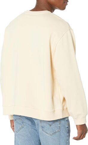 HUGO Men's Script Logo Pullover Crewneck Shirt in Saudi Arabia