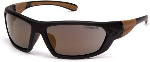 Schwarzkopf Carhartt Carbondale Safety Sunglasses with Gray Anti-fog Lens Black/Tan Frame in Saudi Arabia