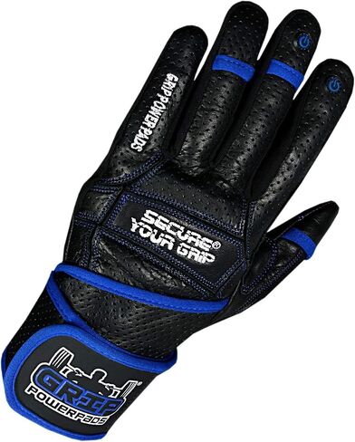 Elite Leather Gym Gloves with Built in 2" Wide Wrist Wraps Grip & Design for WeightLifting Power Lifting Bodybuilding & Strength Training Workout Exercises in Saudi Arabia