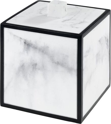 Avanti Linens - Covered Jar, Guest Bathroom Essentials, Modern Inspired Home Decor (Jasper Collection) in Saudi Arabia