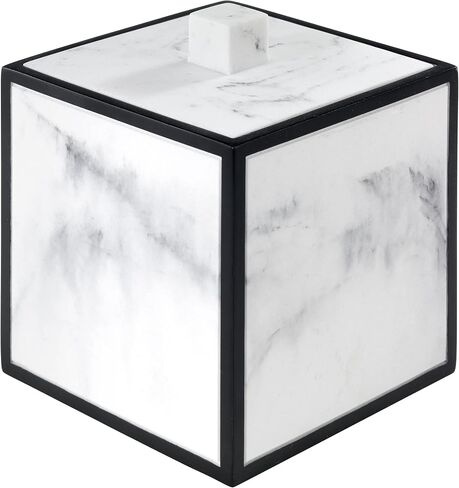 Avanti Linens - Covered Jar, Guest Bathroom Essentials, Modern Inspired Home Decor (Jasper Collection) in Saudi Arabia