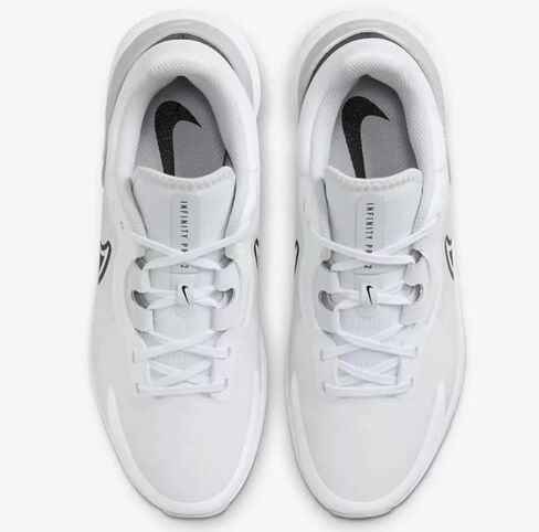 حذاء Nike Infinity Pro 2 Golf Spikeless White Platinum DM8449-101 للرجال (DM8449-101، نظام مقاسات الأحذية الأمريكية، للبالغين، للرجال، رقمي، عريض، 12) in Saudi Arabia
