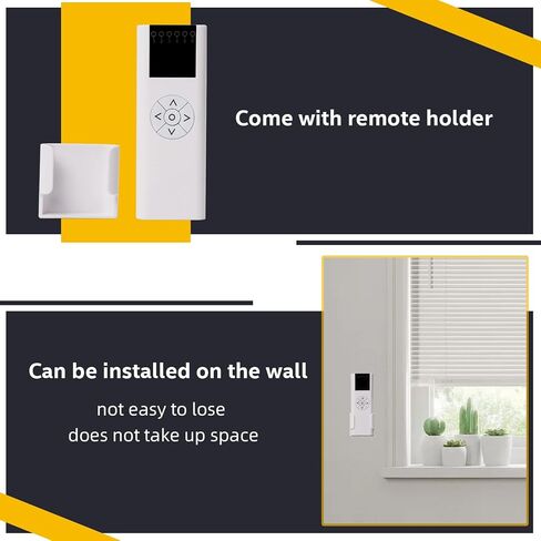 AC114-06 RF 433.92 Wireless Control, 6 Channel Blinds Controller for Motorized Roller Shades and Blinds in Saudi Arabia