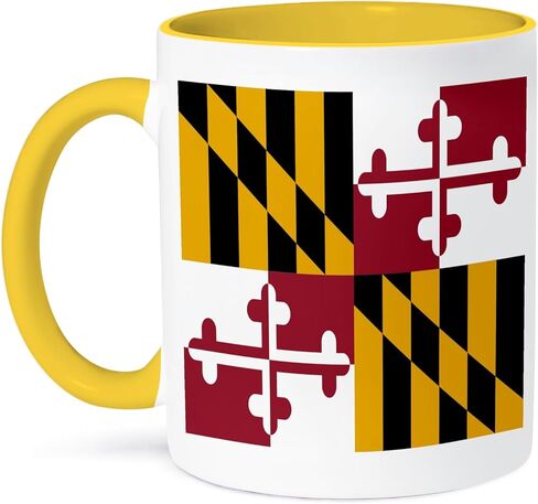 3dRose State Flag of Maryland Mug, 11 oz, Ceramic in Saudi Arabia
