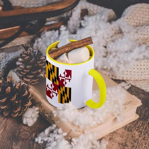 3dRose State Flag of Maryland Mug, 11 oz, Ceramic in Saudi Arabia