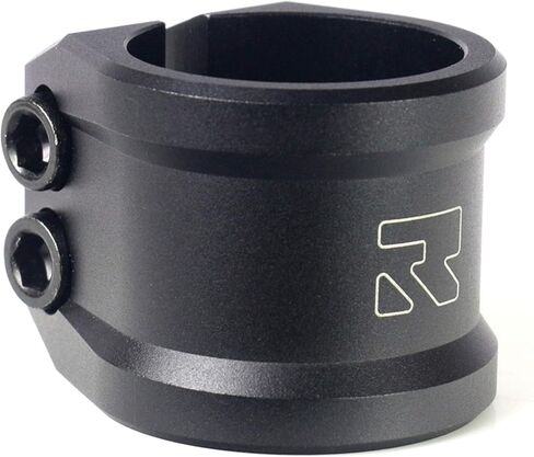 ROOT INDUSTRIES Lithium Scooter Clamps - Pro Scooter Double Clamp - Compatible with Standard/Oversized Handlebars 2-Bolt 6mm Compression for Trick Scooter - All Hardware Included - Scooter Parts in Saudi Arabia
