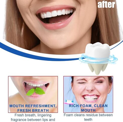 Sp-6 Ultra Toothpaste, Sp 6 Toothpaste 2pcs,probiotics toothpaste,Deep Cleaning Care Toothpaste,Fresh Breath Toothpaste 120g (2 sticks) in Saudi Arabia