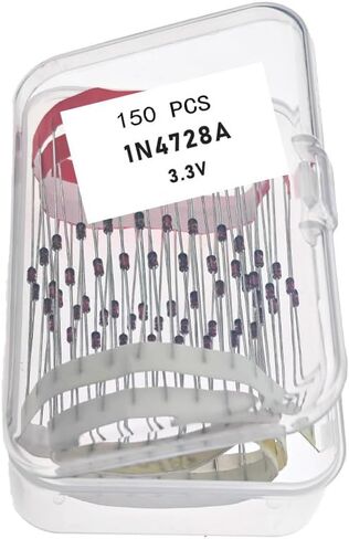 1N4728A, 1N4728a, 3.3V 1N4728A, 3.3V 1N4728a, 1N4728A 3.3V, 1N4728A Diode, Axial Diodes 1 Watt 3.3 Volt 3V3 (150 Pcs) in Saudi Arabia