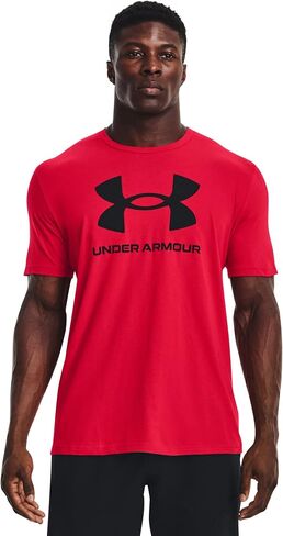 تي شيرت رجالي بأكمام قصيرة يحمل شعار Sportstyle من Under Armour in Saudi Arabia