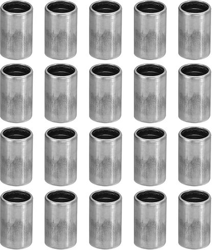 PATIKIL M5 Steel Spacers, 40 Pcs Metal Spacers Steel 5mm ID x 8mm OD x 8mm L Carbon Steel Spacer Screw Standoff Round for 1/5in or M5 Screw Bolts in Saudi Arabia